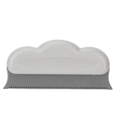 Cleaning Brush Multifunctional Cleaning Brush Tool Dusting Brush Elastic Soft Head Comfortable Grip Silicone Material Cleaning Brush for Car Bed Couch Desk Sofa Furniture Gray
