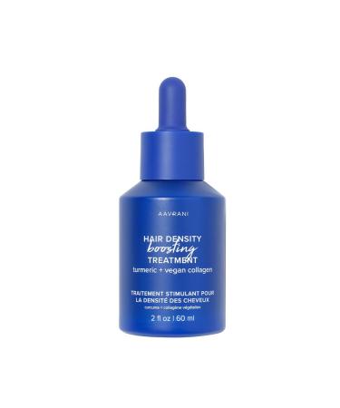 AAVRANI Hair Density Boosting Treatment - Ashwagandha Vegan Collagen And Turmeric Scalp Serum For Thicker Fuller Hair - Vegan Non-Greasy - 2 Fl Oz