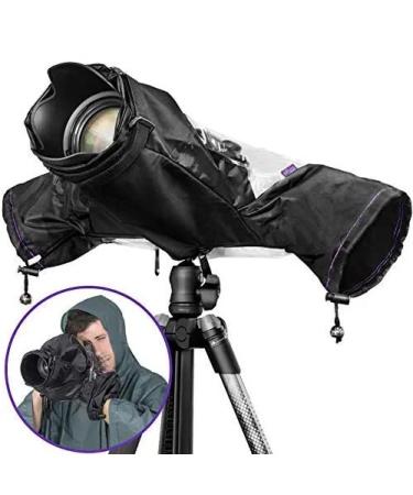 Altura Photo Professional Camera Rain Cover for Canon Nikon Sony DSLR & Mirrorless Cameras - Altura Photo Camera Accessories for Photography Rain Gear