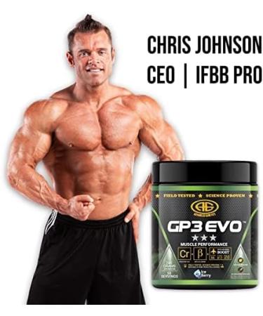 Advanced Genetics GP3 EVO Creatine HCL Beta-Alanine & B Vitamins Stimulant Free Pre-workout Post-Workout Ice Berry 50 Servings - Buy Online on SooperMarket.com