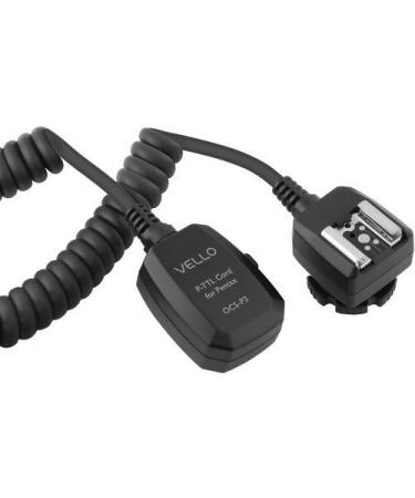 Vello Off-Camera TTL Flash Cord for Pentax Cameras (3')