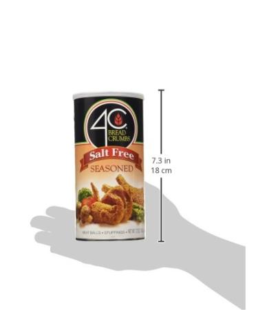 4C Salt Free Seasoned Bread Crumbs - 12 oz - Pack of 3 | Premium Seasoned Crumbs for Cooking & Baking - Buy Online on SooperMarket.com