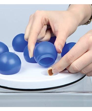 TRIXIE Pet Products Solitaire Game for Cats - White/Blue - 7.75 x 7.75 x 3 in - Buy Online on SooperMarket.com