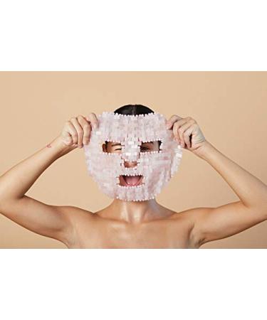 Buy Skin Gym Rose Quartz Face Mask - Soothing Stress Relief for Eye Bags Dark Circles & Puffiness | International Shipping - Buy Online on SooperMarket.com
