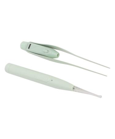 Ear Wax Remover Flashlight Earpick Ear Wax Cleaner Baby Earwax Remover Soft LED Lighting USB Visual Ear Cleaner Luminous Ear Curette LED Light Spoon Cleaning Tool for Children Baby