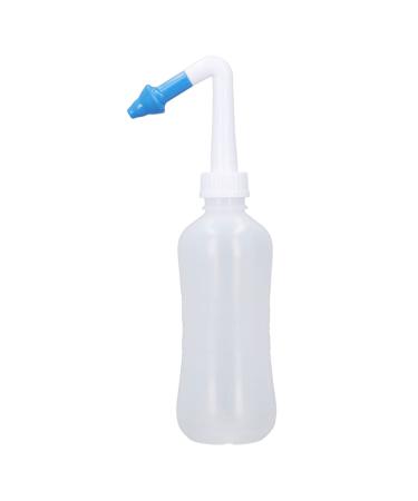 Nasal Rinse Bottle Professional Soothing Stream Easy to Use Applicable for Adults and Children Breathe Better (Blue Nose with One Hole) Blue Nose with One Hole Blue Nose with One Hole