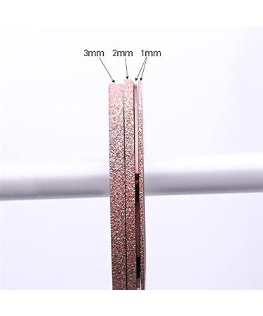 4 Rolls(One roll per size) Glitter Nail Art Striping Tape Lines Width 1+2+3mm-Striping Tape for Nail Art-Nail Striping Tape Foil-Nail Striping Tape Thick-Nail Striping Tape with Dispenser-Self-Adhesive DIY Nail Art Tape - Buy Online on SooperMarket.com