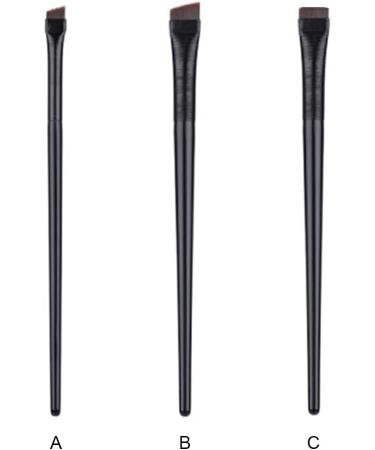 Dajidafu Eyeliner Professional Application Face Shaping Brow Brushes Double Ended Eyeshadow Making Eyelash Tools Eyebrow Brush Small Flat - Buy Online on SooperMarket.com