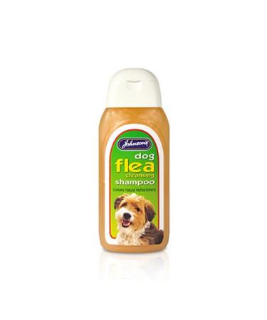 Johnson s Flea Cleansing Shampoo for Dogs (Bottle Size: 200ml Bottle)