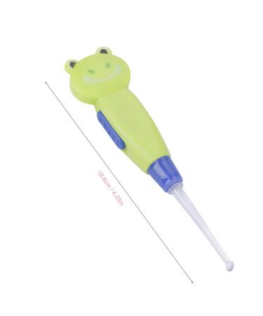 Cute Cartoon LED Ear Cleaner & Earwax Remover Tool (Green Frog) - Buy Online on SooperMarket.com