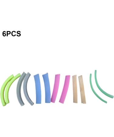 Dajidafu 6 Pairs Eyelash Curling Tool Reusable Silicone Eye Lash Ironing Tools Replacement Part Makeup for Professional Salon - Buy Online on SooperMarket.com