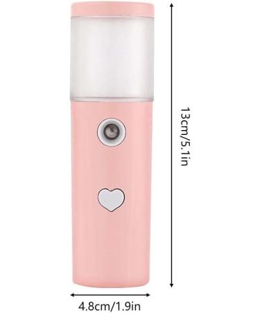 Dajidafu Face Mist Sprayer 30ml Rechargeable Moisturizing Facial Humidifier Portable Atomizer Salon Water Steamer Refillable Mister Pink - Buy Online on SooperMarket.com