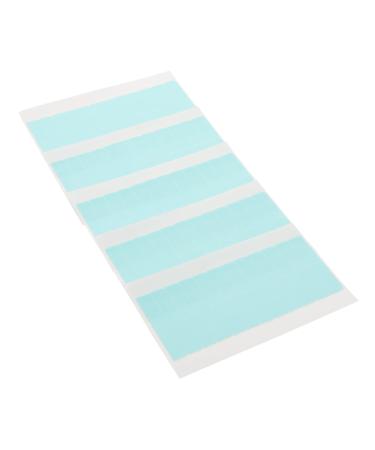 5 Sheets Double-Sided Tape Adhesive Stickers Sticker Paper Double-Sided Extension Tapes Hair Extension Tapes Wig Nail Accessories Hair Extension Accessories Waterproof Tape 2X0.5X0.1CM Blue