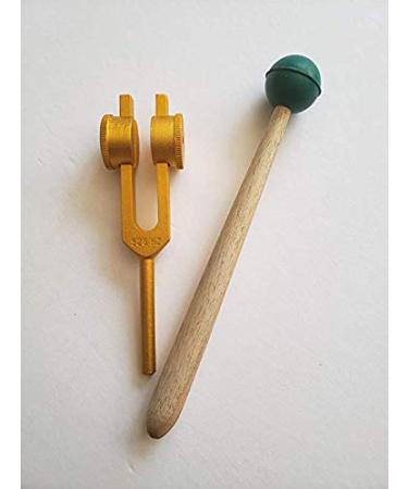 Yantra 528 Hz Gold Weighted Tuning Fork