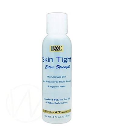 B&C Skin Tight Extra Strength The ultimate Skin Care Product For Razor Bumps & Ingrown Hairs 118ml