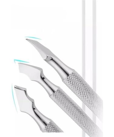 Stainless Steel Nail & Cuticle Care: Precision Toolsfor At-Home Manicures & Pedicures-Expert Silver - Buy Online on SooperMarket.com