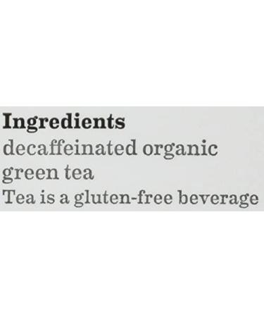 Bigelow Organic Decaffeinated Green Tea - 40 Tea Bags (1.73 oz) | Premium Quality - Buy Online on SooperMarket.com