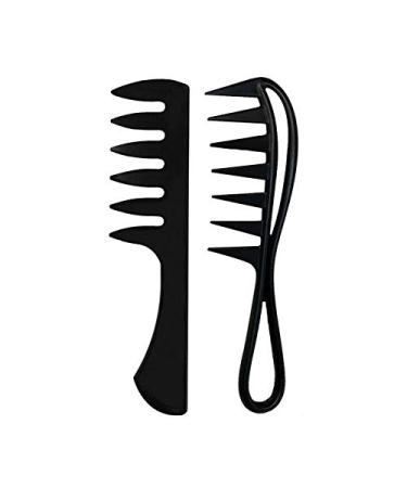 Level 3 Styling Comb Set - Professional Salon Look - Lightweight and Ergonomic - Comfortable and Glides Easily - Level Three - 2pc