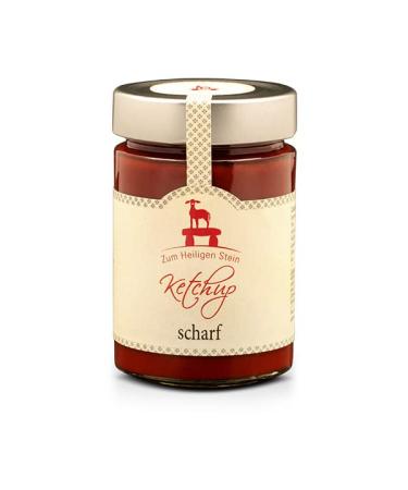 Hot ketchup Zum Heiligen Stein delicatessen ketchup pack of 3 (3 x 400g)