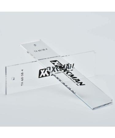 XCMAN Freeride & Snowboard Base Wax Plastic Scraper 2pcs - 230*60*4mm - Buy Online on SooperMarket.com