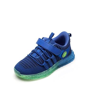 DREAM PAIRS Boys Girls Lightweight Breathable Tennis Running Shoes Kids Athletic Fashion Sneakers 5 Big Kid Navy