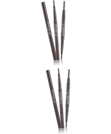 Angoily 2pcs 2 1 Eyebrow Brush Eyebrow Filler Eyebrow Pencil Brush Makeup Tools Double Head To Rotate - Buy Online on SooperMarket.com