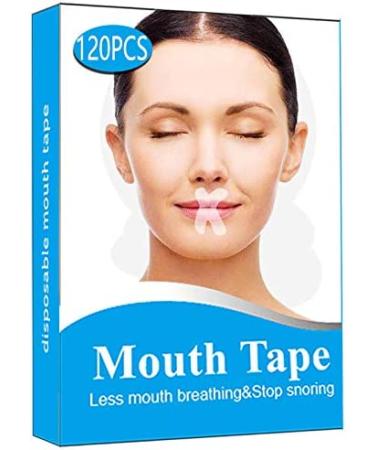 120 Pcs Anti Snoring Sleep Strips - Gentle Mouth Tape for Better Breathing and Snoring Reduction - Buy Online on SooperMarket.com