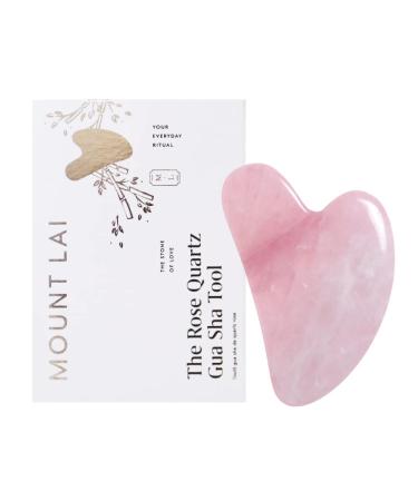 Mount Lai The Rose Quartz Gua Sha Tool 1 Tool