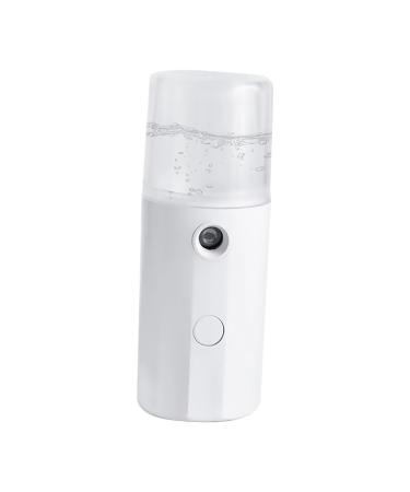 minkissy 1pc Hydrating Instrument Nano Facial Mister Cool Facial Mister Face Moisturizing Skin Humidifier Skin Moistener Steamer White Spray Abs