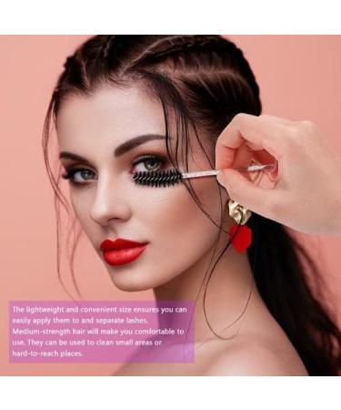 Dokpav 100 Pack Mascara Wands Lash Wands Black Disposable Eyelash Brush Black Makeup Brush with Crystal Handle Applicator Makeup Brush for Eyelash Extensions Eyelash Spoolies Eyebrow Brushes - Buy Online on SooperMarket.com