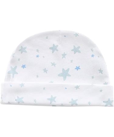 Newborn Baby Hat | 100% Cotton Blue Cap for Boys and Girls 0-6 Months - Buy Online on SooperMarket.com