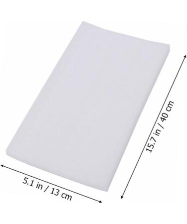 250 Sheets Pearl Cotton Highlighter Hair Dye Divided Paper Hair Paper Wraps Professional Hair Dye Hair Bleach Papers Hair Dye Foil Papers Hair Coloring Dye Paper Foam Set Washable 41.2x14.8cmx5pcs Whitex5pcs - Buy Online on SooperMarket.com