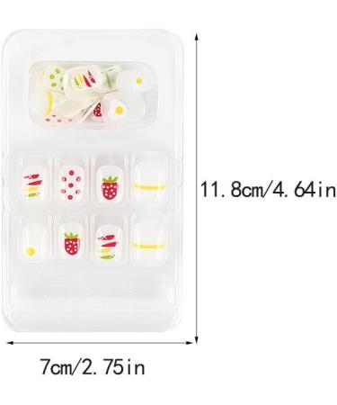 dijiusidy False Nail Perfect Matching Simple to Wear Fingernail Full Coverage Press Type Strong Viscosity Adjustable Paster Type 3 F741 Type 3 F741 - Buy Online on SooperMarket.com