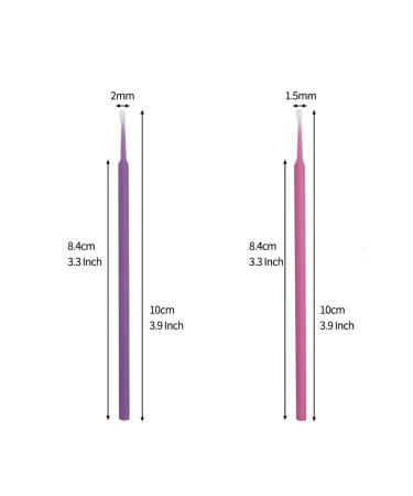 200 Microbursten Eyelashes for Extensions | Disposable Lash Tools & Adhesive Remover - Perfect for Makeup & Hygiene - Buy Online on SooperMarket.com