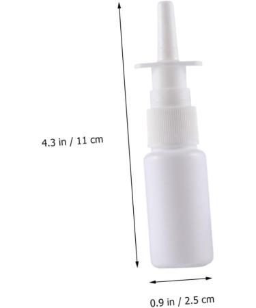 FOMIYES 60 Pcs Refillable Nasal Spray Mist Container - Travel Size Nose Sprayers for Detergent Solution - 3x3pcs White Sprayers Included - Buy Online on SooperMarket.com