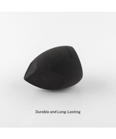 Original 4-Ways Blender - Super Soft Vegan Black Makeup Sponge Set (3pcs) for Flawless Makeup Blending | International Shipping Available - Buy Online on SooperMarket.com