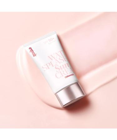 ESPOIR Water Splash Sun Cream Ceramide 60ml | Moisturizing CeramideNP Peptide Sun Block with Tint | Substitute BB Cream | Korean Base Makeup - Buy Online on SooperMarket.com