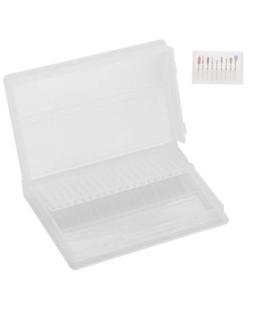 Nail Drill Case - 20 Slots Manicure Tool Organizer for Home & Salon | International Shipping Available - Buy Online on SooperMarket.com