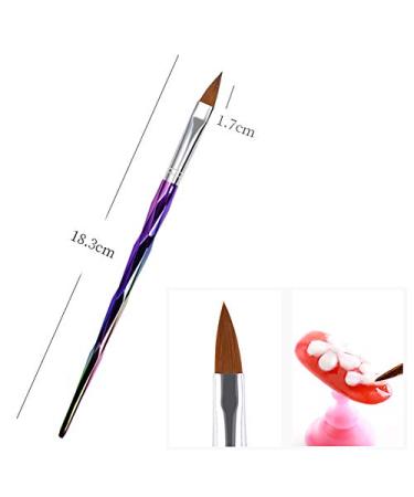 MWoot 10-Part Nail Brush Set | Nail Art Painting & Drawing Brushes for UV Gel & Acrylic Fingerails | Nail Liner Brushes & Accessories for Pedicure & Manicure - Buy Online on SooperMarket.com