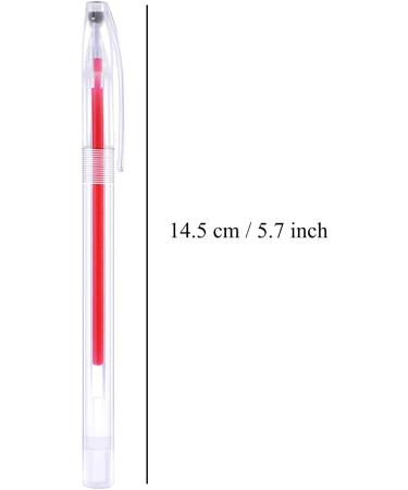 Heat Erasable Pens 4 Pack with 20 Refills for Fabric Marking & Sewing | Quilting, Dressmaking, Tailoring | Tailor's Chalk Pen Alternative - Buy Online on SooperMarket.com