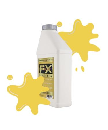 Liquid Latex Fashions | Ammonia Free Metallic Gold Face Paint for Kids & Adults | 16 oz - Perfect for Artwork School Plays Cosplays & Concerts - Buy Online on SooperMarket.com