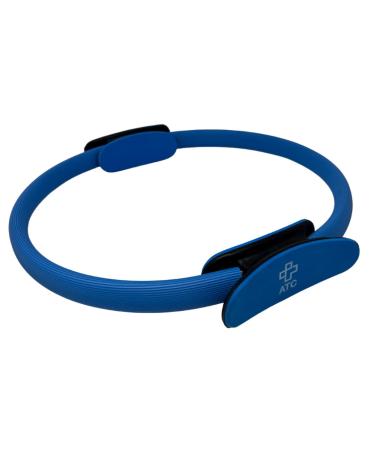 ATC Handels GmbH Pilates Ring 38cm for resistance training with non -slip handles - training device for core training at home yoga and fitness blue