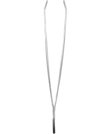 Kliplinc 2X Silver Tone Slanted Flat Tip Metal Hair Eyebrow Tweezer Cosmetic Tool for Lady - Buy Online on SooperMarket.com