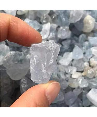 raw Minerals Crystals Natural Sky Blue Celestite Rough Gemstone 100g FUZEGRDLI - Buy Online on SooperMarket.com