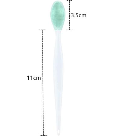 10Pcs Exfoliating Nose Brush Silicone Lip Brush Double-sided Soft Lip Brush Lip Scrub Brush Lip Scrubber Blackhead Brush for Lip Skin Smoothing Cleaning Perfect Makeup Tool Kits - Buy Online on SooperMarket.com