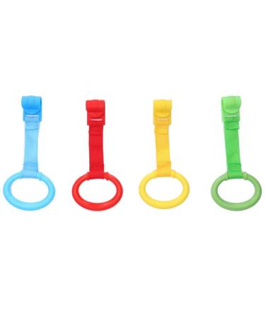 Baby Walking Harness - Ergonomic Pull Up Rings for Toddler Safe and Practical Child Development Toy Baby Mobility Device and Safety Product (4pcs