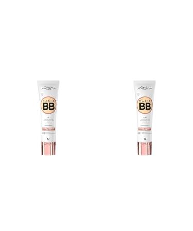L'Or al Paris Teded Daily Cream for 24h moisture and an even complexion Magic BB TINT Optimizer No. 02 Light (light) 1 x 30 ml (pack with 2) 02 Light 30 ml (2 pack)