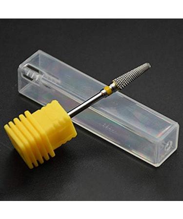 SRMAN Conical Hard Electric Nail File Drill Bit Coarse and Hard Nail Tungsten Steel Polishing Multi-Tooth Green - Buy Online on SooperMarket.com