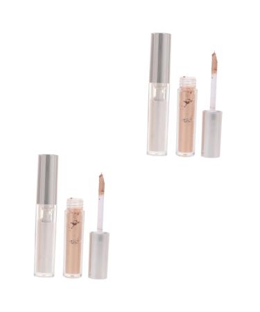 Healeved 4 Pcs Liquid Eyeshadow Lasting Eyeshadow Highlighter Eyeshadow Glitter White Highlighter