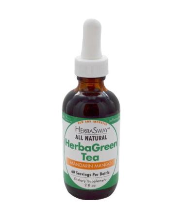 Herbasway Herbagreen Tea, Mandarin Mango, 2 Ounce Mandarin Orange 2 Ounce